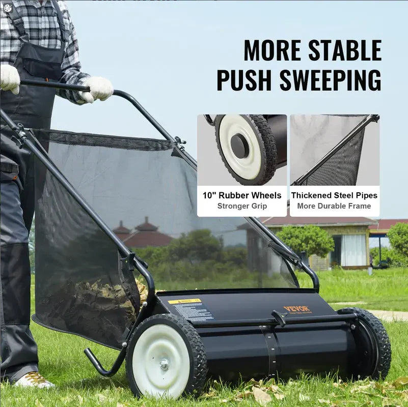 Commercial-Grade Broom - Extra Durable