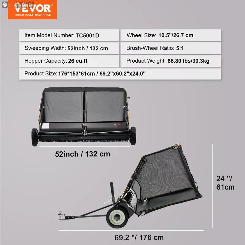 Commercial-Grade Broom - Extra Durable