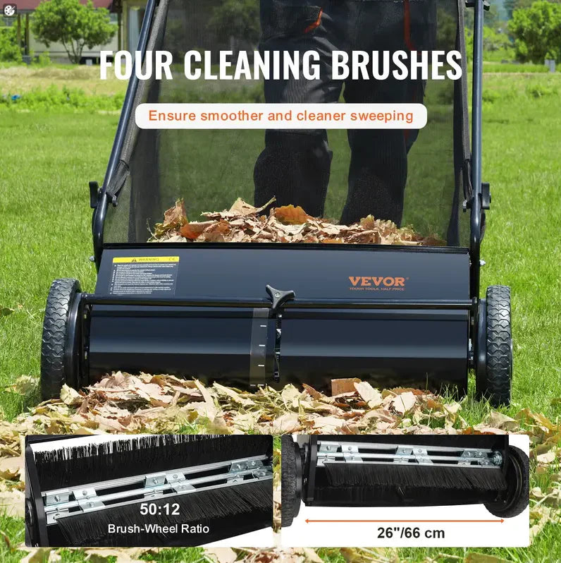 Commercial-Grade Broom - Extra Durable