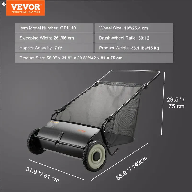 Commercial-Grade Broom - Extra Durable