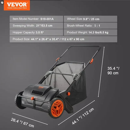 Commercial-Grade Broom - Extra Durable
